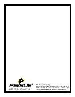 Preview for 20 page of Pelsue AIRPAC 1375D Product Manual