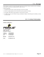 Preview for 21 page of Pelsue DBF-43A Product Manual