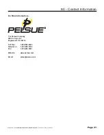 Preview for 31 page of Pelsue PHQR Series Product Manual