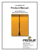 Pelsue TFAT-11A Product Manual preview