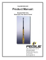 Pelsue TFAT-14C Product Manual preview