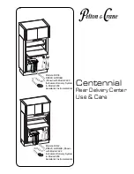 Pelton & Crane 2238 Use & Care Manual предпросмотр