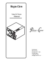 Preview for 1 page of Pelton & Crane Magna-Clave Use & Care Manual