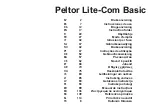 Preview for 4 page of Peltor Lite-Com Basic MT53H7A4400 Instruction Folder