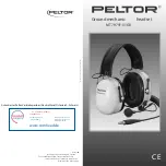 Peltor MT7H79F-01 GB Manual preview