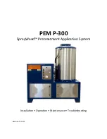 Preview for 1 page of PEM SprayWand P-300 Installation, Operation, Maintenance, & Troubleshooting