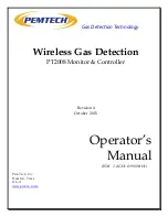 Предварительный просмотр 1 страницы PEMTECH PT2008 Series Operator'S Manual