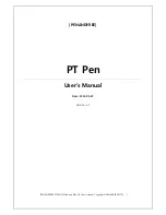 Предварительный просмотр 1 страницы PENANDFREE PT Pen User Manual