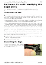 Preview for 27 page of PenBits Bachmann Class 66 Assembly Instructions Manual