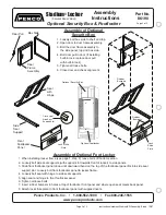 Предварительный просмотр 2 страницы PENCO Stadium 86190 Assembly Instructions