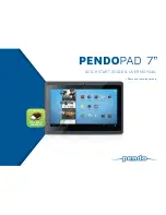 Pendo PAD 7" Quick Start Manual & User Manual preview