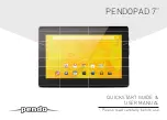 Pendo Pendopad 10.1" Quick Start Manual & User Manual preview