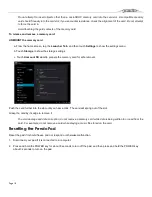 Preview for 8 page of Pendo Pendopad 4.0 Quick Start Manual And User Manual