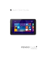 Предварительный просмотр 1 страницы Pendo PENDOPAD 8 PNDPPW81QC8BLK Quick Start Manual