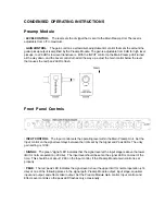 Предварительный просмотр 2 страницы Pendulum Audio HZ-10SE Operating Manual