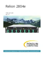 Penguin Computing Relion 2804e Technical Manual preview