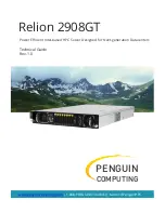 Penguin Computing Relion 2908GT Technical Manual preview