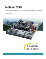 Penguin Computing Relion 900 Technical Manual предпросмотр