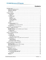 Preview for 5 page of Peninsula Engineering Solutions RF-8000E Operation Manual