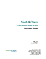 Peninsula Engineering Solutions RMAS-120 Operation Manual предпросмотр