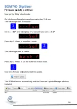 Предварительный просмотр 74 страницы PENKO SGM700 Series Manual