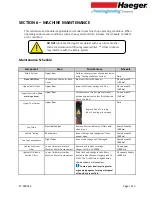 Preview for 113 page of PennEngineering Haeger 824 WindowTouch-4e Operation Manual