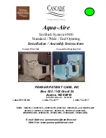 Penner Manufacturing Cascade Aqua-Aire Installation And Assembly Instructions preview