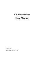 Penpower Technology EZ Handwriter User Manual preview