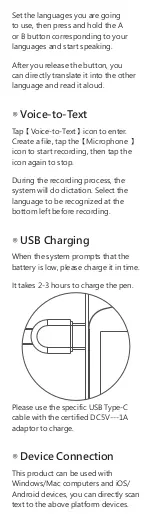 Preview for 6 page of Penpower WorldPenScan Go User Manual