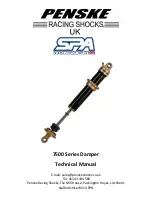 Penske SPA 7500 Series Technical Manual preview