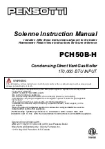 Предварительный просмотр 1 страницы PENSOTTI PCH 50B-H Instruction Manual