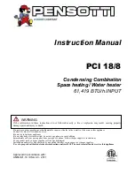 PENSOTTI PCI 18 Instruction Manual preview