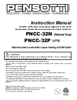 PENSOTTI PNCC-32N Instruction Manual preview