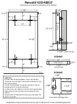 Preview for 7 page of PENSOTTI V20 Series Operation And Maintenance Information