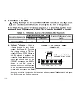 Preview for 14 page of Penta KB Power KBMG-212D Installation And Operating Instructions Manual