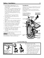 Preview for 3 page of PENTA HYDROMATIC SK60 Series Installation And Operator'S Manual