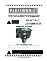 Preview for 1 page of PENTAGON HURRICANE PT10000E Instruction Manual