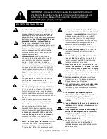 Preview for 3 page of PENTAGON HURRICANE PT10000E Instruction Manual