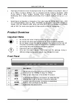 Preview for 7 page of Pentagram Cerberus P 6331-4A Installation And User Manual