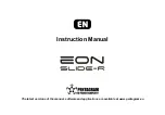 Предварительный просмотр 3 страницы Pentagram EON SLIDE-R Instruction Manual