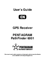 Предварительный просмотр 3 страницы Pentagram PathFinder 6001 User Manual