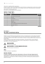 Preview for 146 page of Pentair Flotec EVO-MULTIPRESS 340 50 DIGIPRESS Use And Maintenance Manual