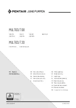 Preview for 1 page of Pentair Jung Pumpen MULTICUT 08 Series Instruction Manual