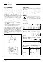 Preview for 62 page of Pentair Jung Pumpen U3K /2 Instruction Manual