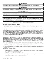 Preview for 3 page of Pentair Pool Products 4HP-VD - 3' STD Operation & Service Manual