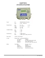 Preview for 7 page of Pentair Pool Products Acu-Tol AT8 Installation And Operation Manual