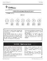 Preview for 32 page of Pentair Pool Products CODELINE 80H Series User Manual