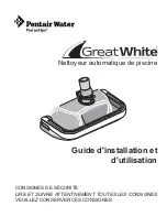 Предварительный просмотр 27 страницы Pentair Pool Products GreatWhite GW9500 Installation And User Manual