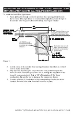 Предварительный просмотр 11 страницы Pentair Pool Products IntelliBrite 5G 560000 Installation And User Manual