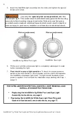 Preview for 12 page of Pentair Pool Products IntelliBrite 5G 560000 Installation And User Manual